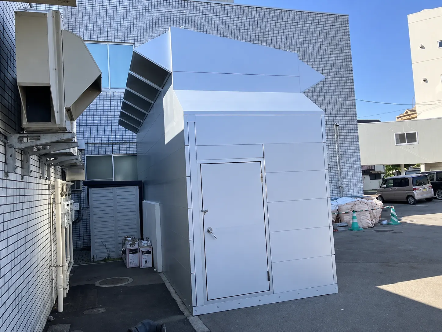 某病院　10ｄB仕様のサイレンサー